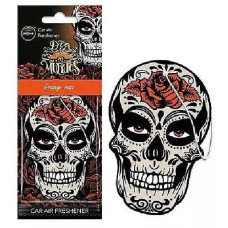 Ароматизатор для авто Aroma Car Cellulose Dia De Los Muertos Orange Man (10379)
