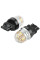 LED автолампа Brevia Spower 12/24V P27/7W 6x2835SMD 330Lm 6000K CANbus W2,5x16d 2 шт (10239X2)