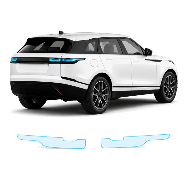 Антигравийная защитная бронепленка по лекалам для Land Rover Range Rover Velar L560 facelift 2020- задние фонари стопы