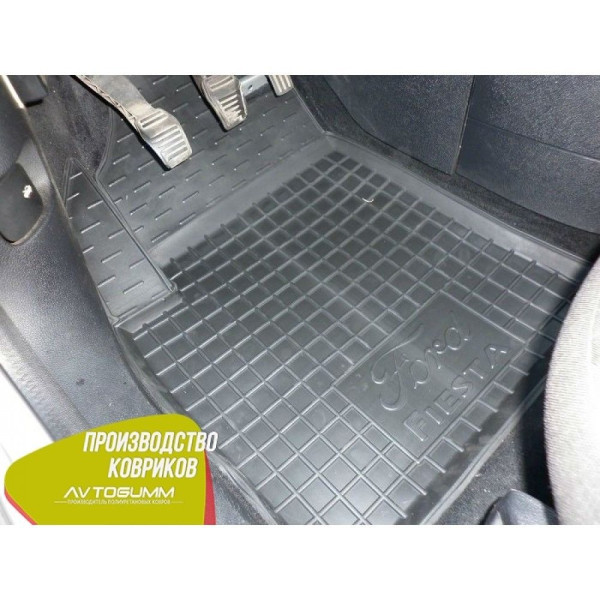 Автомобільні килимки в салон Ford Fiesta 2002-2008 (Avto-Gumm)