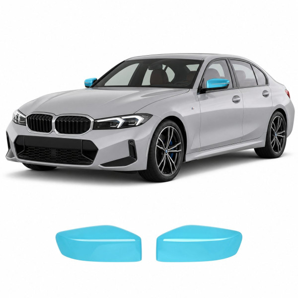 Антигравийная защитная бронепленка по лекалам для BMW 3 Series G20 facelift 2022- зеркала