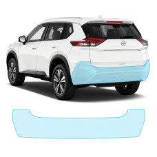 Антигравийная защитная бронепленка по лекалам для Nissan Rogue / X-Trail T33 2021- задний бампер