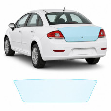 Антигравійна захисна бронеплівка за лекалами для Fiat Linea 323 2007-2018 - зона кришки багажника