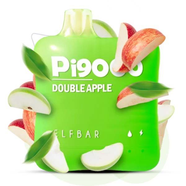 Elf Bar Pi9000 18 ml Green Apple Зелене яблуко