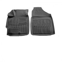 Передние 3D коврики для Toyota Yaris II (XP9) (2006-2011) Тойота