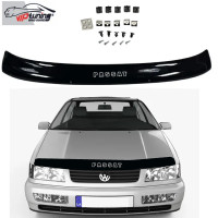 Дефлектор капоту мухобійка Volkswagen Passat B4 1991-1997 Євро Кріплення (Vip Tuning) VW03
