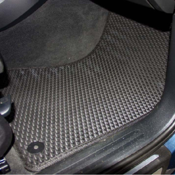 Килимки в салон EVA для Audi Q5 (8R) 2008-2017 з підп'ятником Чорні 5 шт