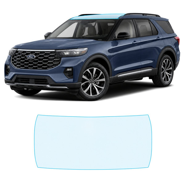 Антигравийная защитная бронепленка по лекалам для Ford Explorer (US) VI 2020-2023 - зона крыши