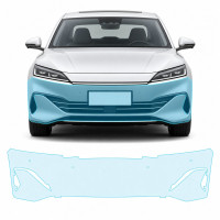 Антигравийная защитная бронепленка по лекалам для BYD Qin L (Seal 06 / Seal 6 DM-i) I 2024- передний бампер