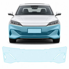 Антигравійна захисна бронеплівка за лекалами для BYD Qin L (Seal 06 / Seal 6 DM-i) I 2024- передній бампер