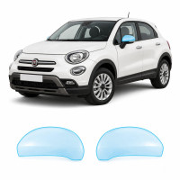 Антигравийная защитная бронепленка по лекалам для Fiat 500X I 2015-2018 - зеркала
