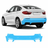 Антигравійна захисна бронеплівка за лекалами для BMW X4 F26 2014-2018 - задній бампер