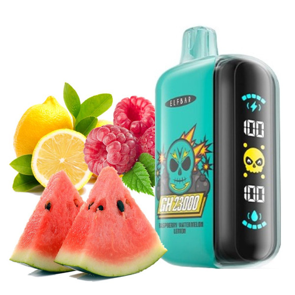 Elf Bar GH23000 Raspberry Watermelon Lemon Кавун Лимон