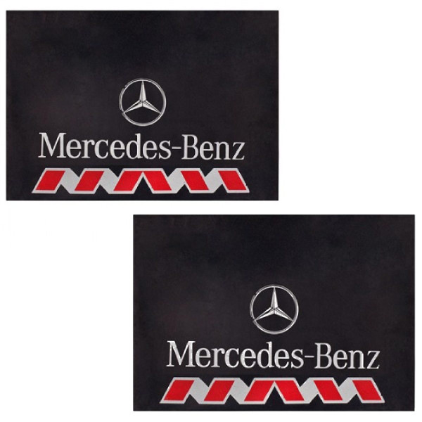 Брызговики для Фуры Mercedes передние 470 х 330 мм 2 шт