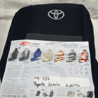 Чехлы на сидения модельные Toyota Corolla 2012-2019 Полный Комплект