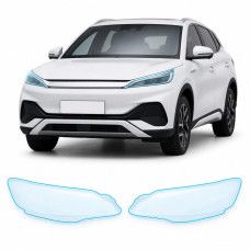 Антигравійна захисна бронеплівка за лекалами для BYD Atto 3 (Yuan Plus) I 2022-2024 - оптика (фари та ПТФ)