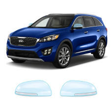 Антигравийная защитная бронепленка по лекалам для Kia Sorento UM 2015-2017 - зеркала