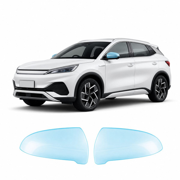 Антигравийная защитная бронепленка по лекалам для BYD Atto 3 (Yuan Plus) I 2022-2024 - зеркала