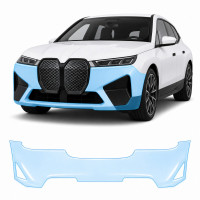 Антигравийная защитная бронепленка по лекалам для BMW iX I20 2021- передний бампер