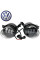 Противотуманные фары LED Volkswagen 45W W/Y (Passat B6 Golf Jetta Tiguan Cady Touareg)