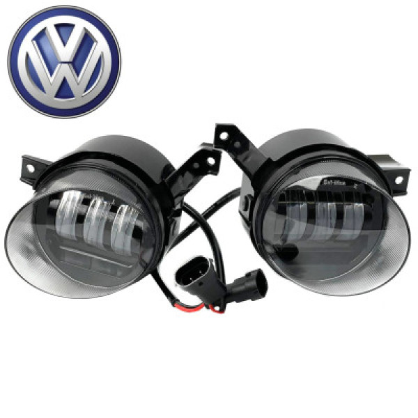 Противотуманные фары LED Volkswagen 45W W/Y (Passat B6 Golf Jetta Tiguan Cady Touareg)