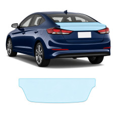 Антигравийная защитная бронепленка по лекалам для Hyundai Elantra AD 2015-2018 - зона крышки багажника