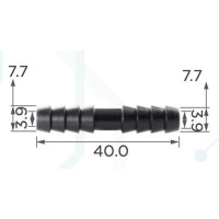 Соединитель для трубок d7.9мм OEM 22030 (C402)