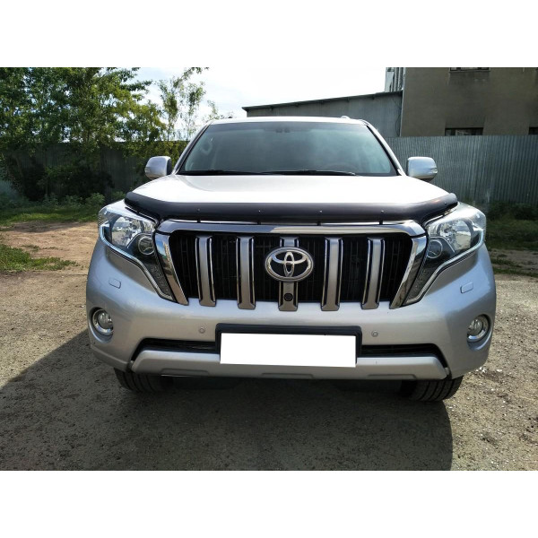 Дефлектор капоту мухобійка Toyota Land Cruiser Prado 150 2013-2017 (STOLCP1312)