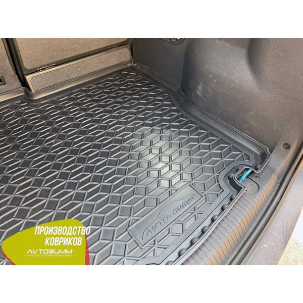 Автомобільний килимок у багажник Opel Meriva A 2002-Гумо - пластик