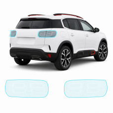 Антигравійна захисна бронеплівка за лекалами для Citroen C5 Aircross I 2017-2021 - задні ліхтарі стопи