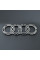 Емблема для Audi A4/A6 перед/пластикова/пуклі 273 x 94 мм