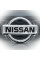 Емблема для Nissan 50 x 69 мм пластикова 2 пуклі (OEM: 90890BR12A, 848904CL0A)