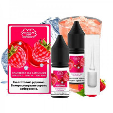 Жидкость Самозамес Flavorlab Disposable Puff 10мл 50мг Raspberry lemonade ice Малиновый лимонад со льдом