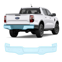 Антигравийная защитная бронепленка по лекалам для Ford Ranger IV 2022- задний бампер