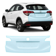 Антигравийная защитная бронепленка по лекалам для Honda HR-V (US/глобальний) II facelift 2019-2021 - зона крышки багажника