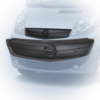 Зимняя накладка на решетку радиатора Opel Vivaro 2006-2015 Матовая FLY