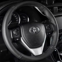 Чохол Обплетення Керма для Toyota Rav-4 / Corolla 2013-2018 Шкіра (Модельна Викрійка)