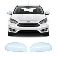 Антигравийная защитная бронепленка по лекалам для Ford Focus III facelift 2015-2018 - зеркала