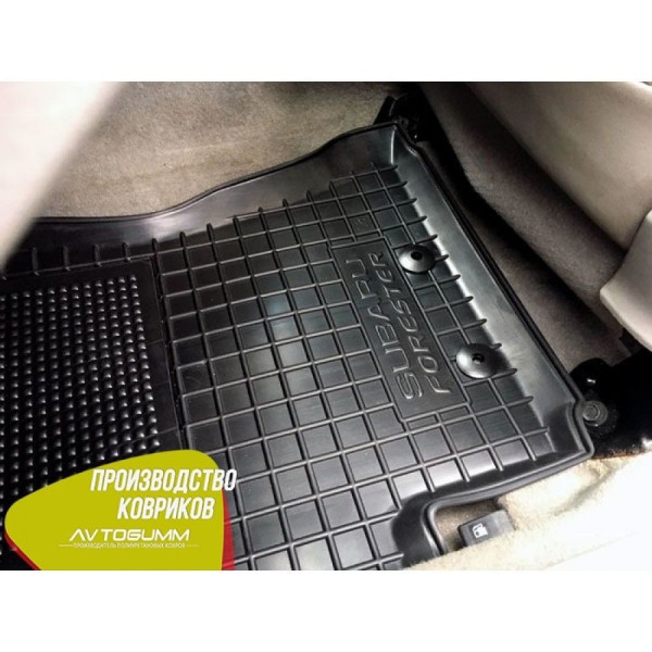 Водійський коврик в салон Subaru Forester 3 2008-2013 (Avto-Gumm)