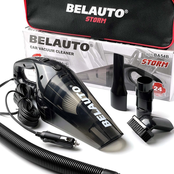 Автопилосос BELAUTO Шторм 110 Вт сухе і вологе прибирання (BA54B)