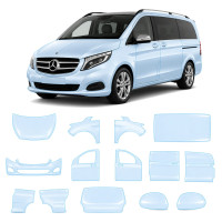 Антигравійна захисна бронеплівка за лекалами для Mercedes-Benz Vito/V-Class W447 2014-2019 - повний кузов