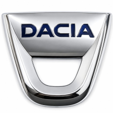 Эмблема для Dacia Duster 100 мм 4 направляющие пластиковая передняя