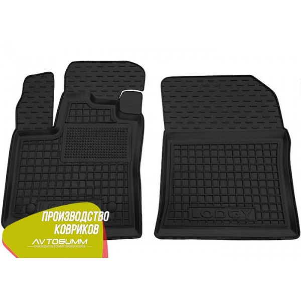 Передні килимки в автомобіль Renault Lodgy 2013- (Avto-Gumm)