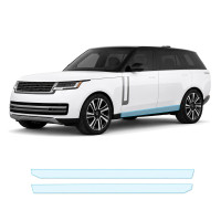 Антигравийная защитная бронепленка по лекалам для Land Rover Range Rover L460 2022- нижняя зона кузова пороги