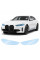 Антигравийная защитная бронепленка по лекалам для BMW i4 G26 2021- оптика (фары и ПТФ)