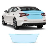 Антигравійна захисна бронеплівка за лекалами для Nissan Maxima A36 facelift 2019-2023 - зона кришки багажника