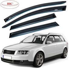 Дефлектори вікон вітровики HIC для Audi A4 B6 / B7 2001-2008 Avant Оригінал (AU14)