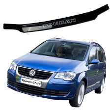 Дефлектор капота мухобійка Volkswagen Touran 2007-2010 Voron Glass