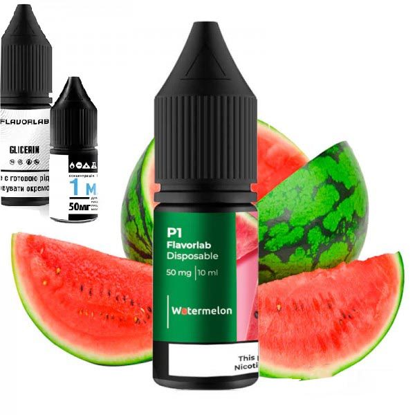 Жидкость Самозамес Flavorlab P1 10ml Watermelon Арбуз