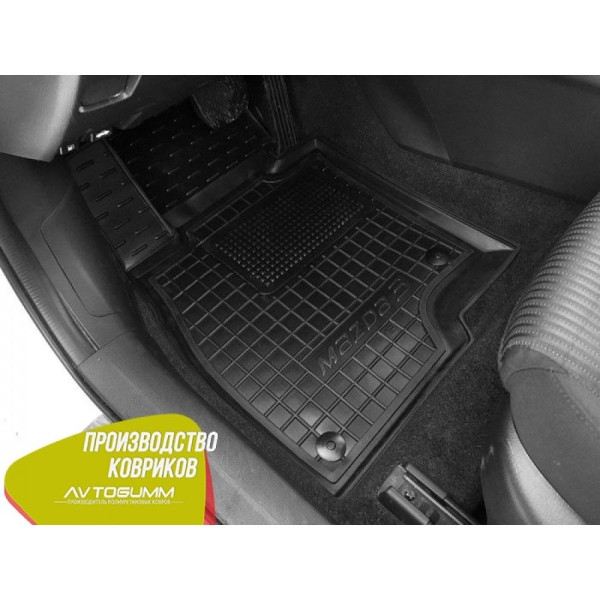 Автомобильные коврики в салон Mazda 3 2014- (Avto-Gumm)